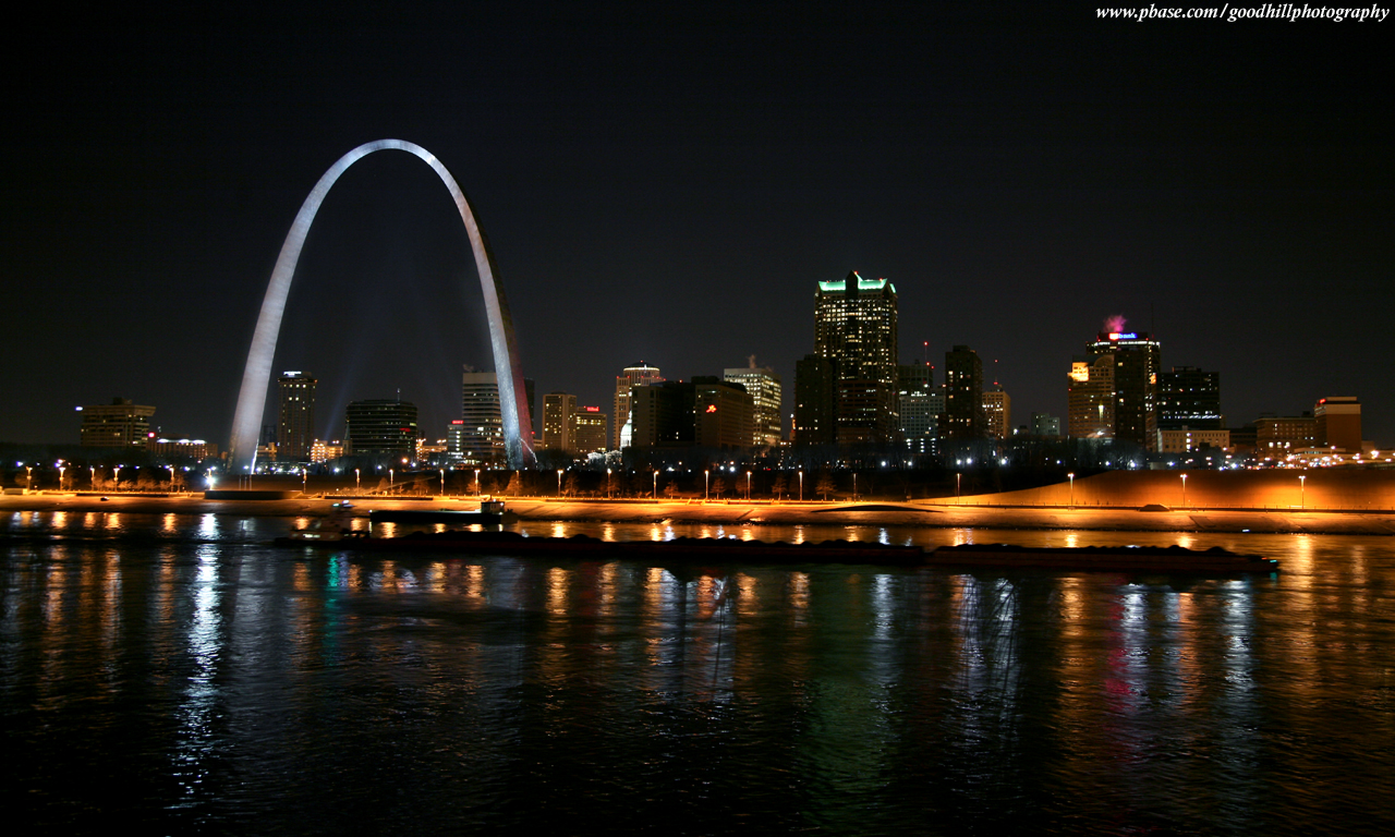 Louis Wallpapers - The Gateway Arch , HD Wallpaper & Backgrounds