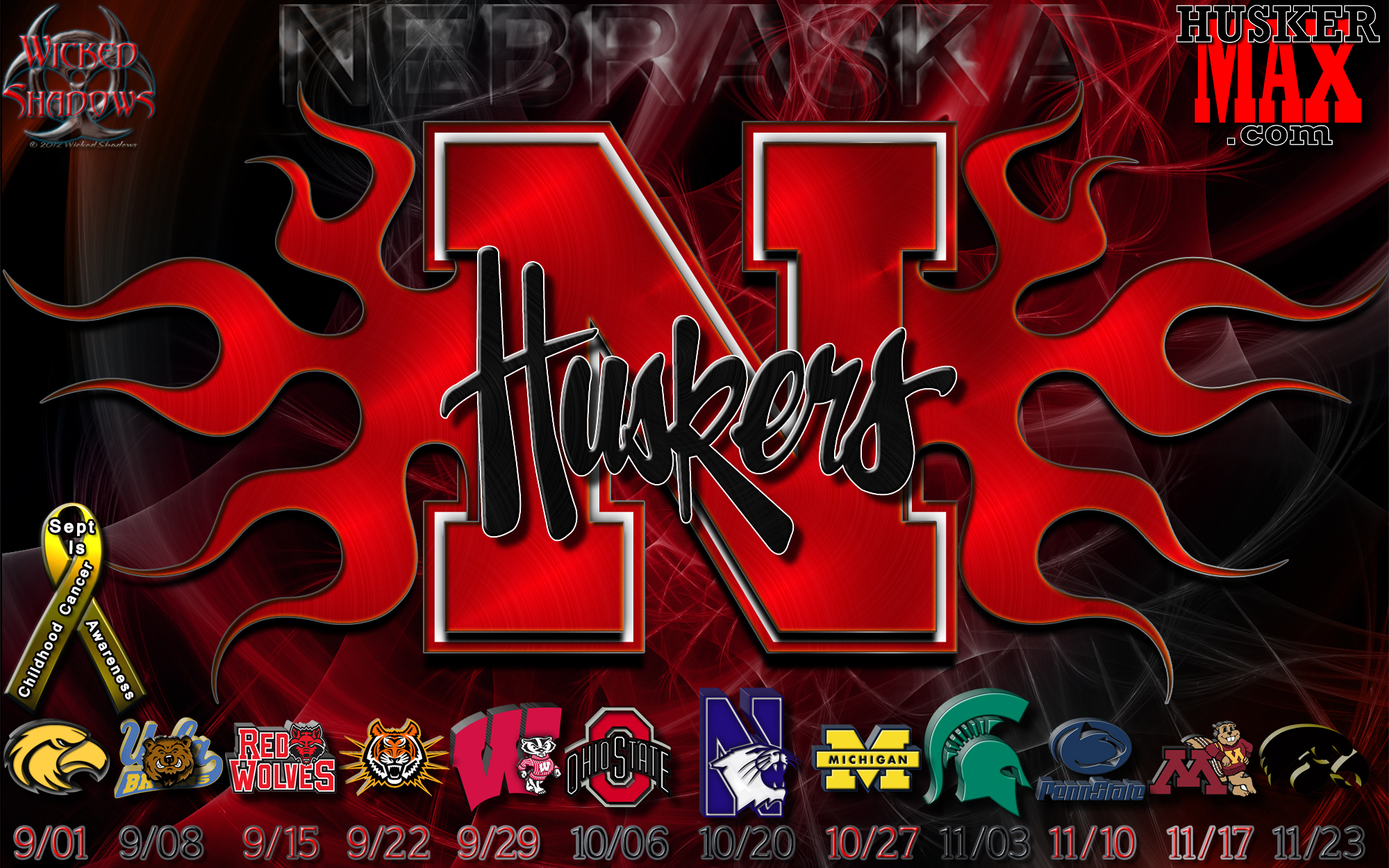 Nebraska Cornhuskers Football , HD Wallpaper & Backgrounds