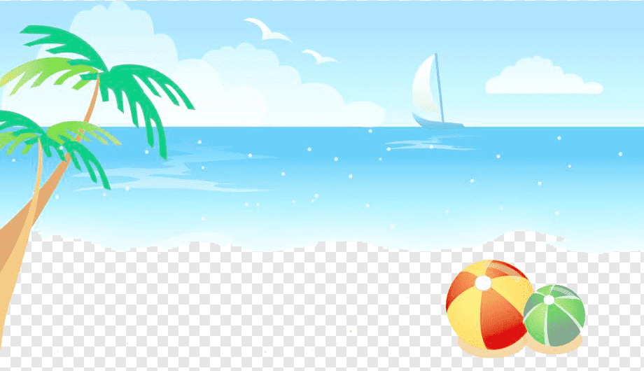 Beach Icon, Summer Beach, Blue, Beach, Computer Wallpaper - Summer Beach Icon Png , HD Wallpaper & Backgrounds