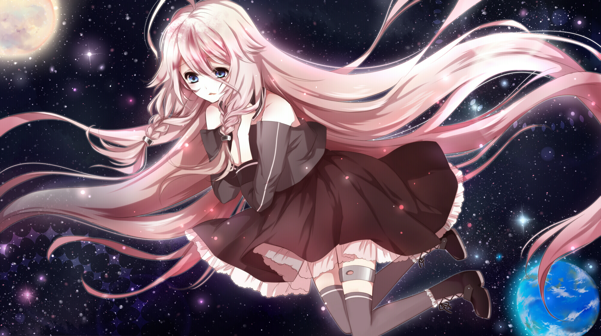 Ia Wallpaper - Ia Vocaloid Anime Wallper , HD Wallpaper & Backgrounds