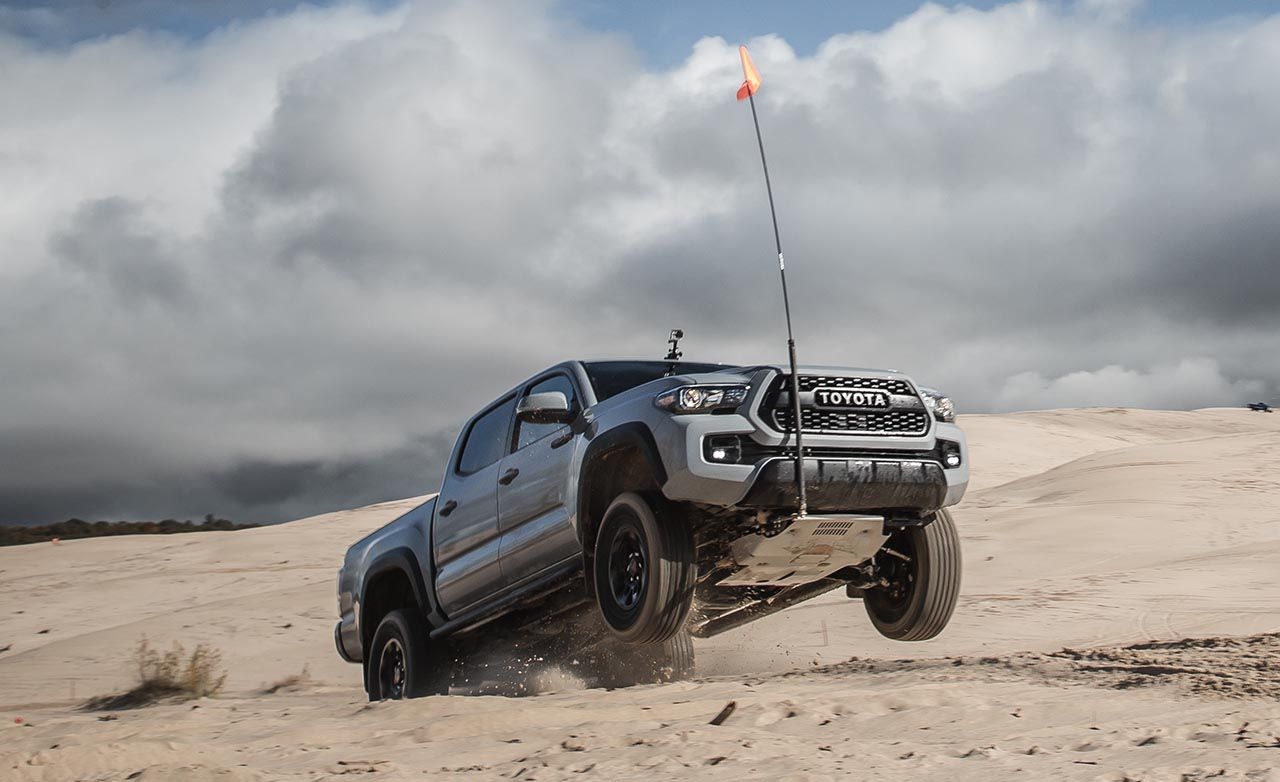 New 2019 Toyota Tacoma Exterior Wallpapers - Toyota Tacoma 4x4 Off Road Trd Pro , HD Wallpaper & Backgrounds