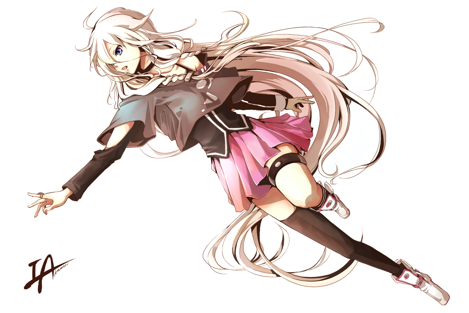 Ia And Vocaloid Image - Ia Vocaloid , HD Wallpaper & Backgrounds