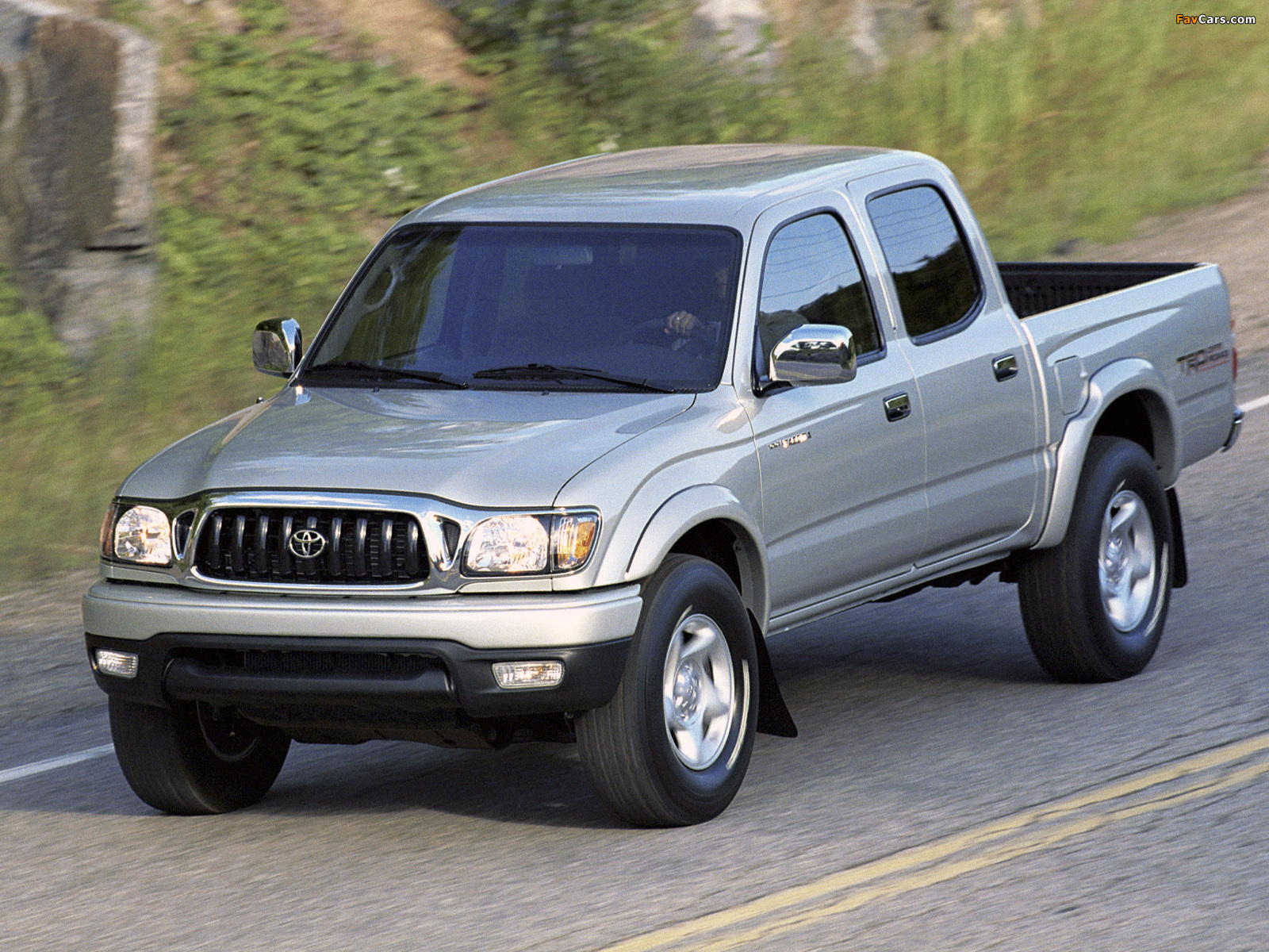 Trd Toyota Tacoma Prerunner Double Cab Off-road Edition - 2001 Tacoma , HD Wallpaper & Backgrounds