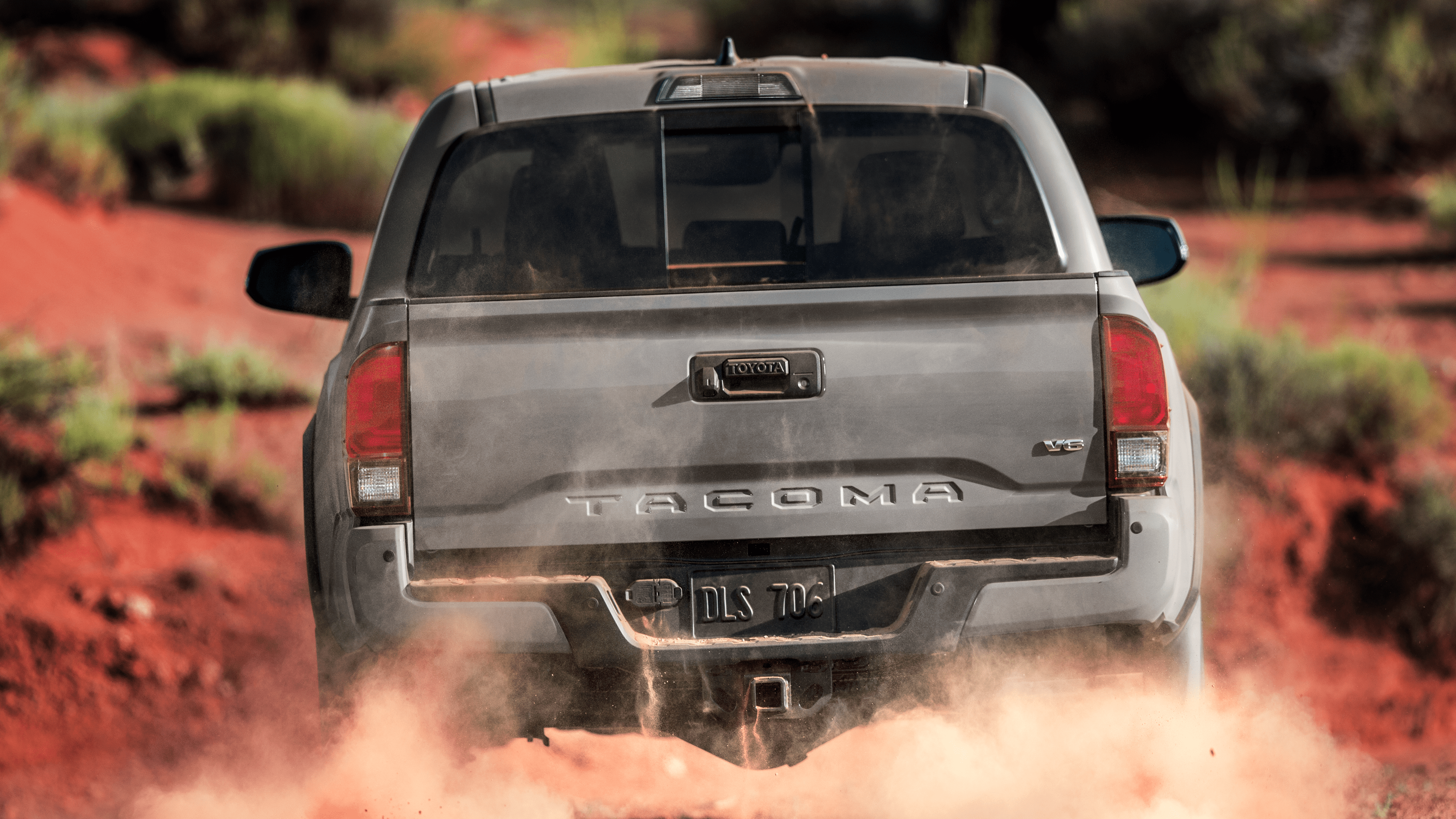 Toyota Tacoma 2019 Back , HD Wallpaper & Backgrounds