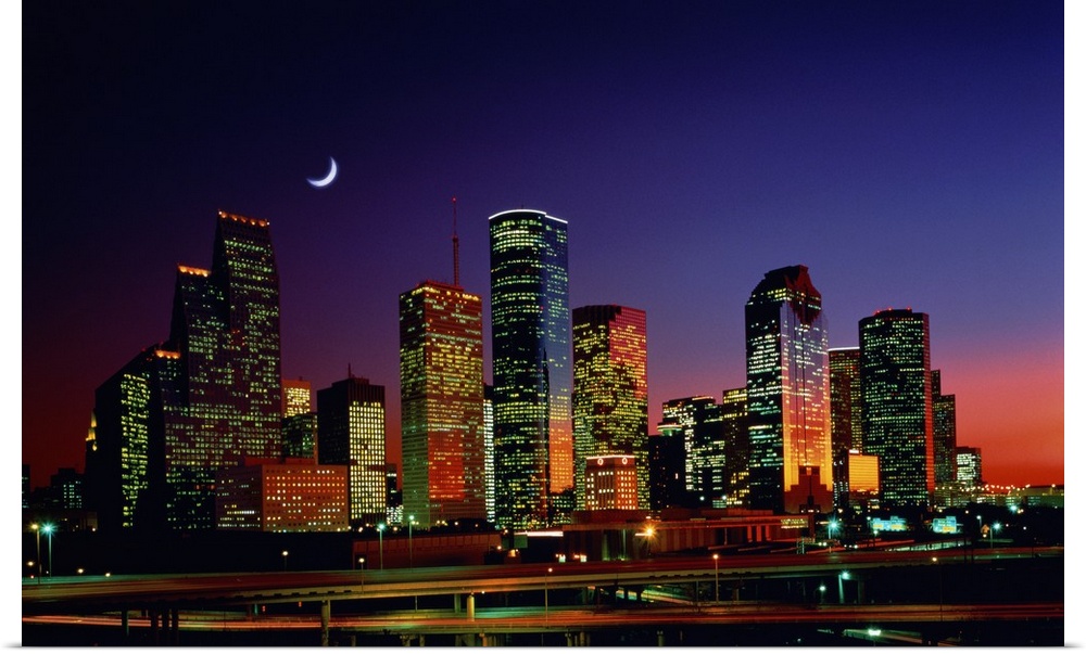 Houston Skyline Wallpaper - Houstontx , HD Wallpaper & Backgrounds