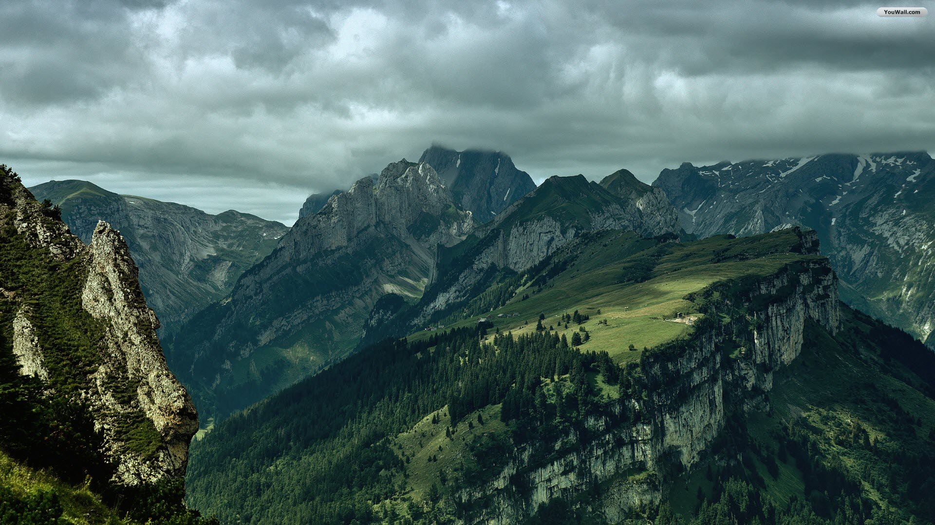 Hoher Kasten Appenzell Alps Switzerland , HD Wallpaper & Backgrounds