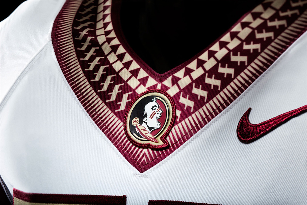 New Logo, Identity, And Uniforms For Fsu Seminoles - Florida State Football Jersey Collar , HD Wallpaper & Backgrounds