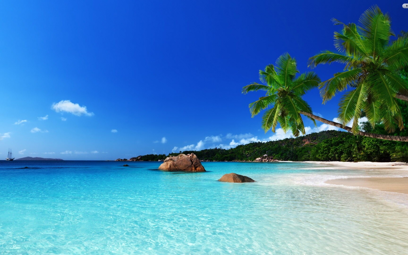 Free Beach Desktop Wallpaper , HD Wallpaper & Backgrounds