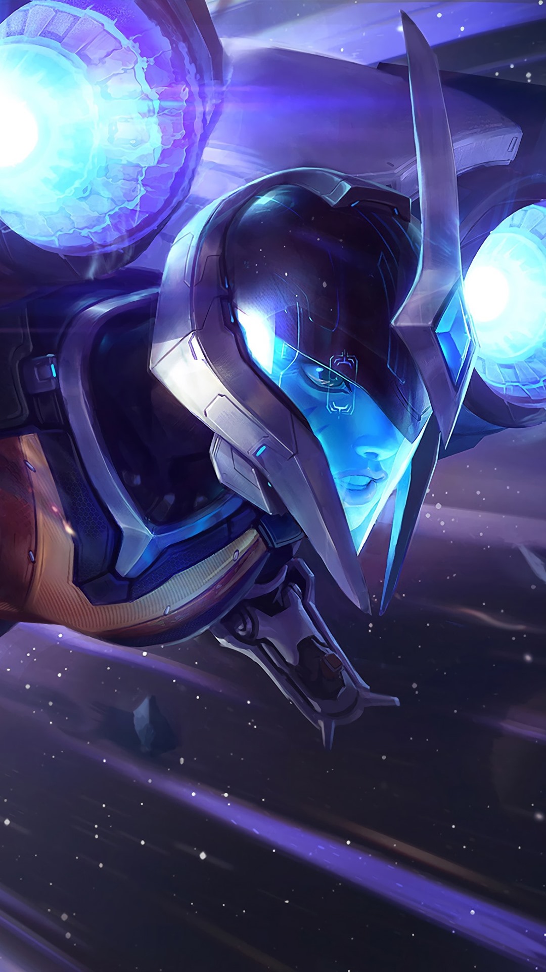 Iphone Wallpaper League Of Legends, Girl, Helmet - League Of Legends , HD Wallpaper & Backgrounds