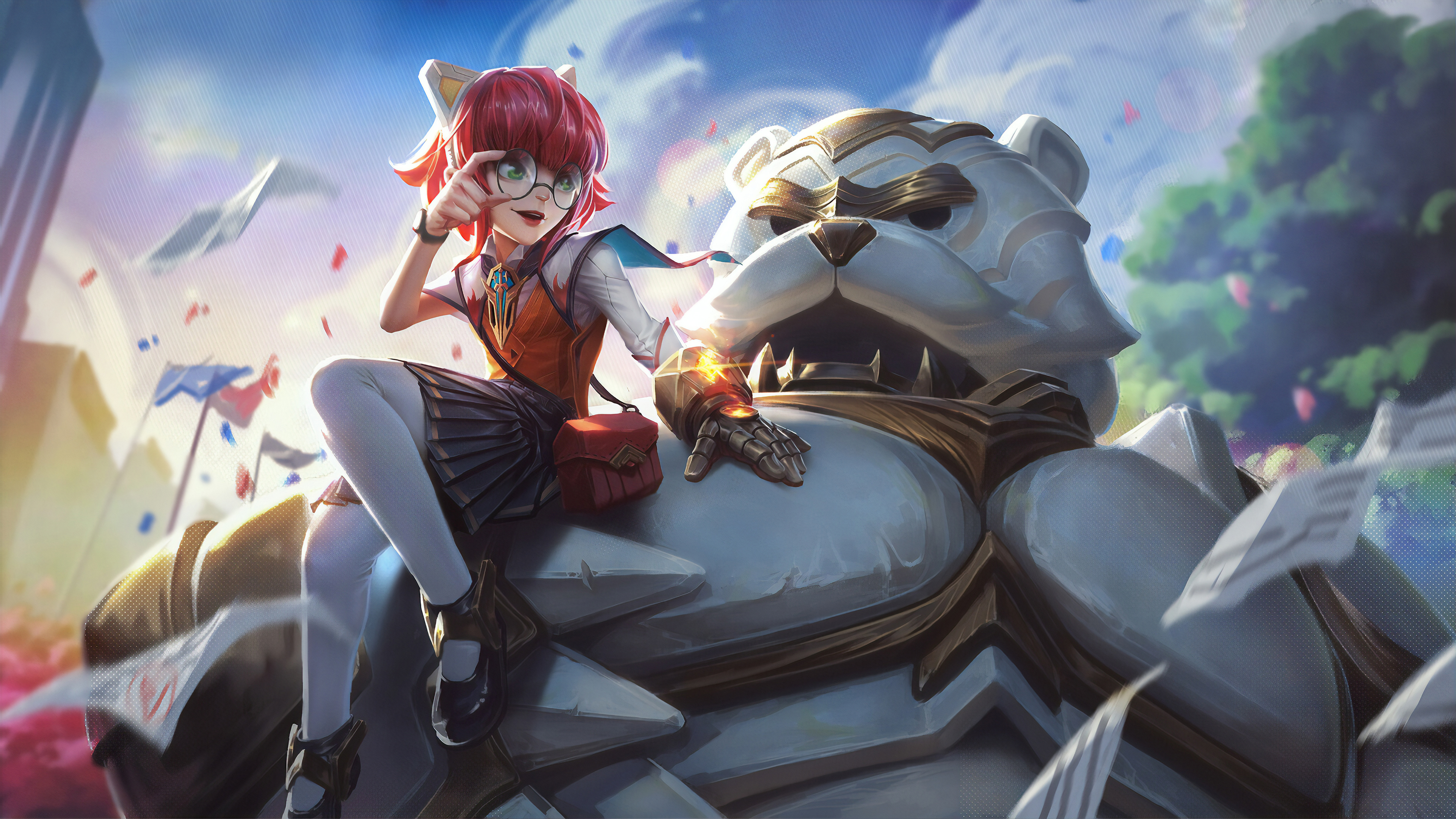 League Of Legends Battle Academia , HD Wallpaper & Backgrounds