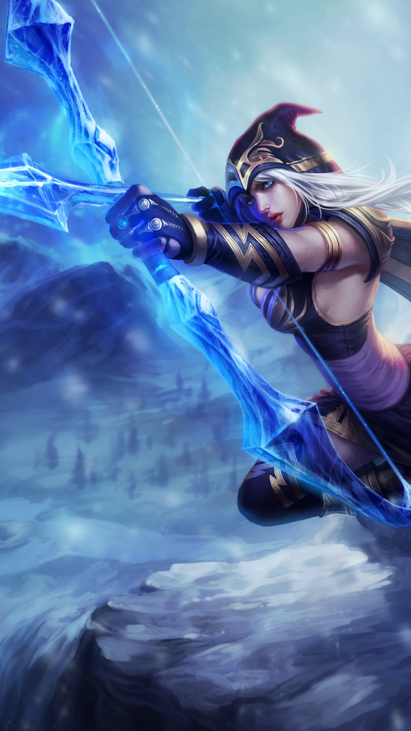 Iphone Ashe League Of Legends Hd Wallpaper Backgrounds Download