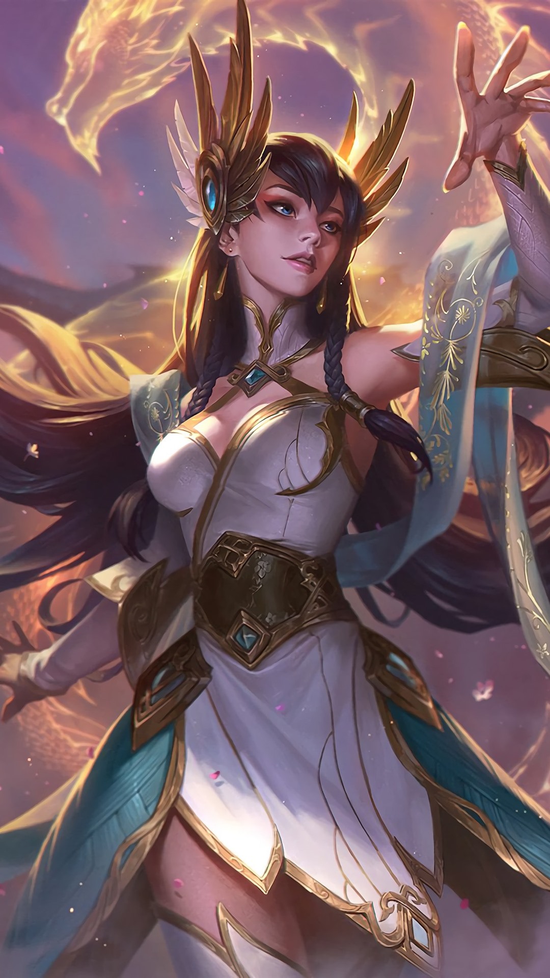 Iphone Wallpaper League Of Legends, Beautiful Girl, - League Of Legend Female Character , HD Wallpaper & Backgrounds