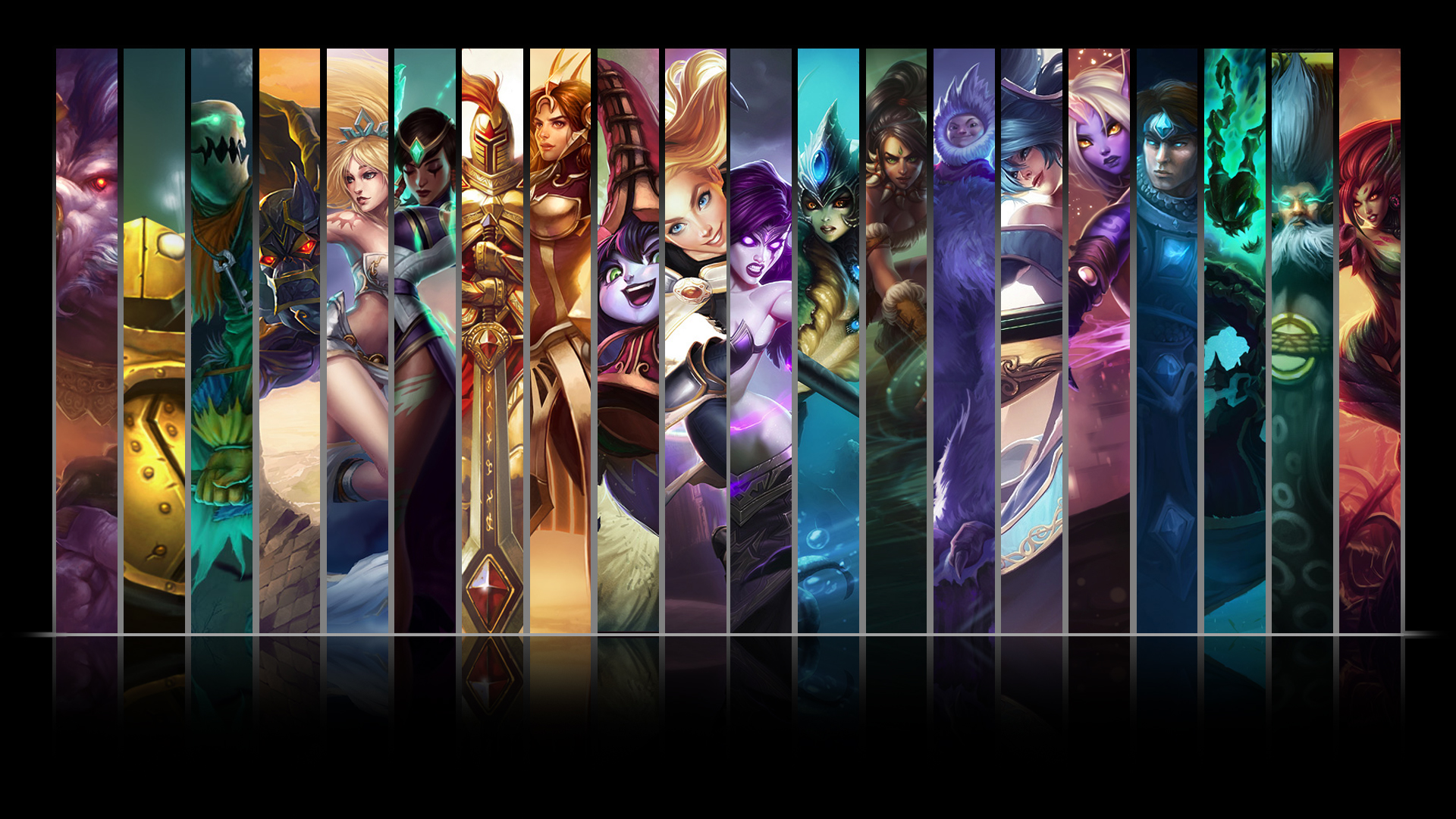 Wallpaper Do Lol - League Of Legends Support Champions , HD Wallpaper & Backgrounds