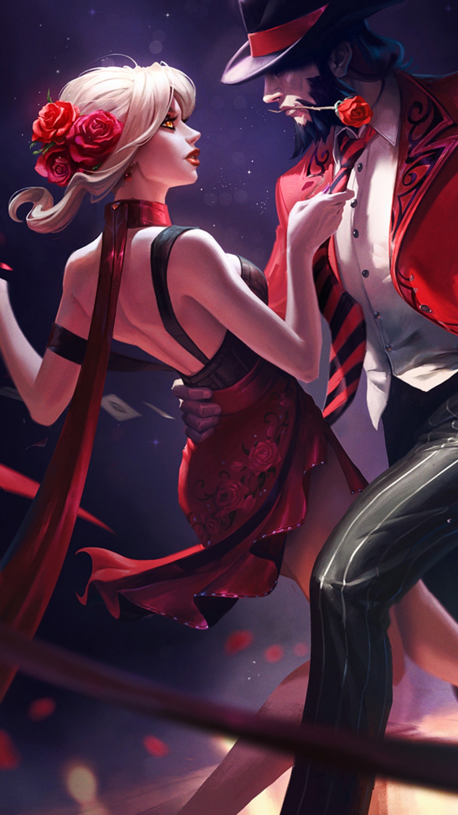 Evelynn X Twisted Fate , HD Wallpaper & Backgrounds