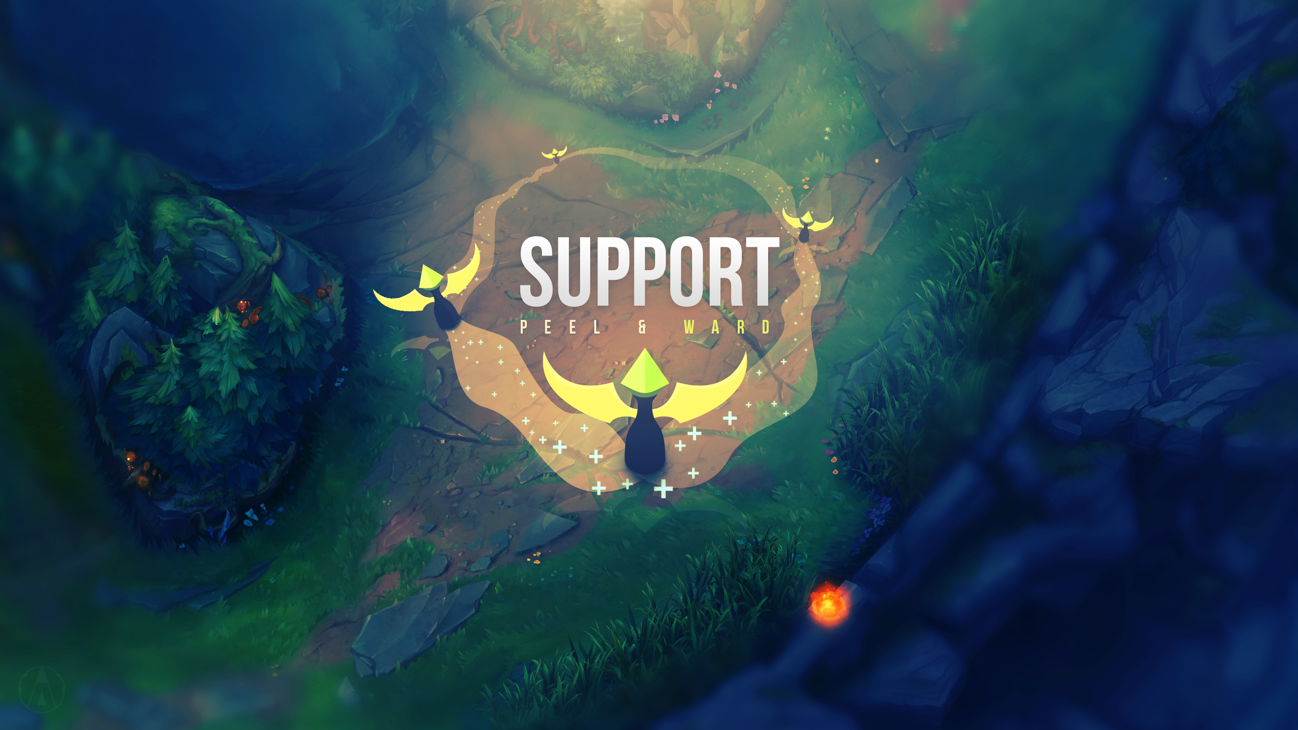 League Of Legends Support , HD Wallpaper & Backgrounds