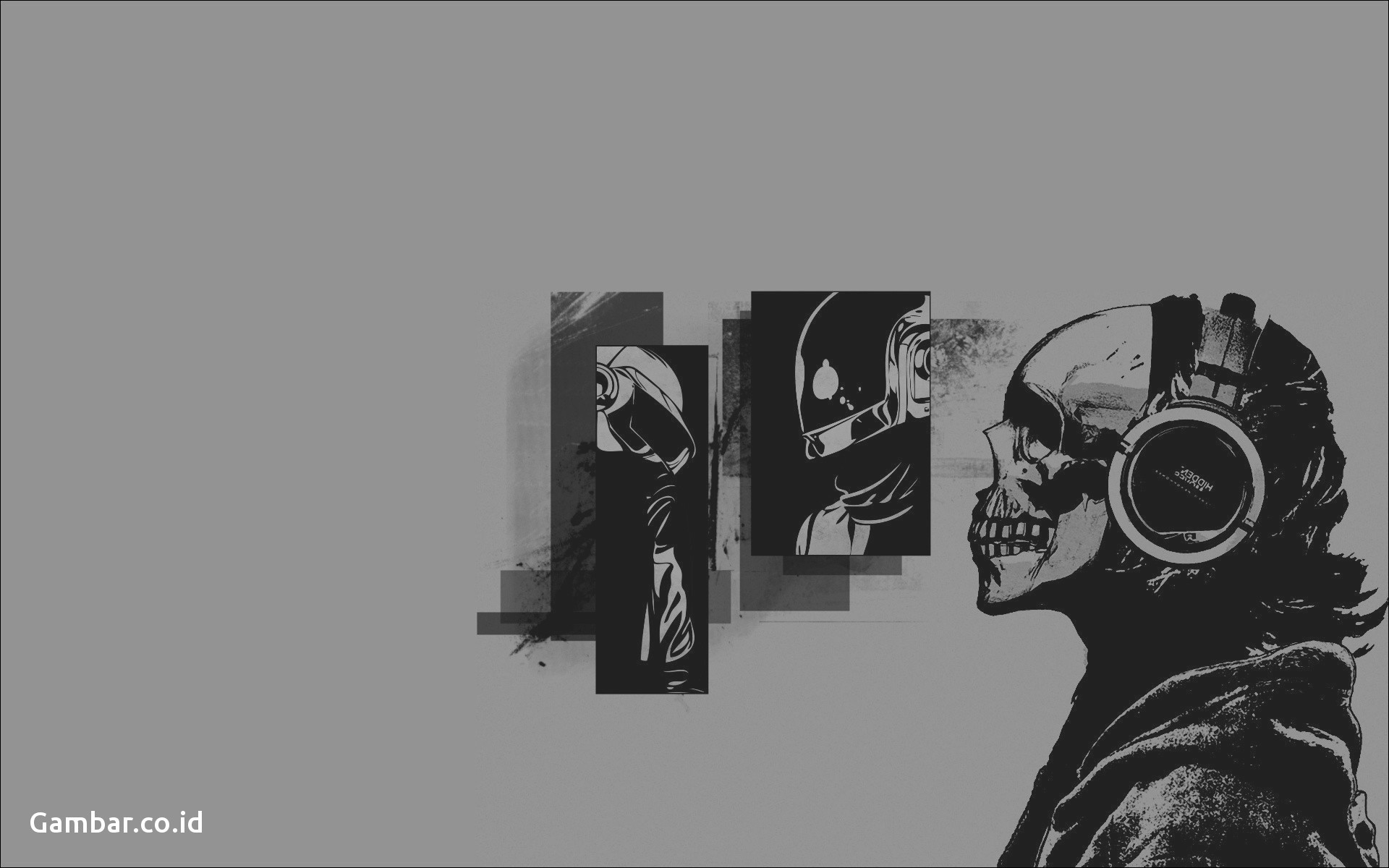 Live Wallpaper Keren - Linkin Park Gas Mask , HD Wallpaper & Backgrounds