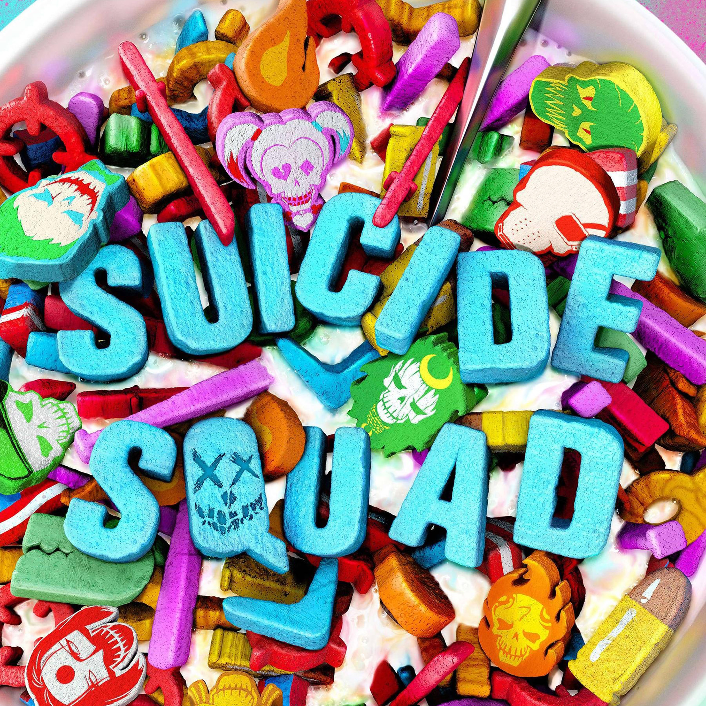 Wallpaper Keren Android - Suicide Squad Cereal , HD Wallpaper & Backgrounds