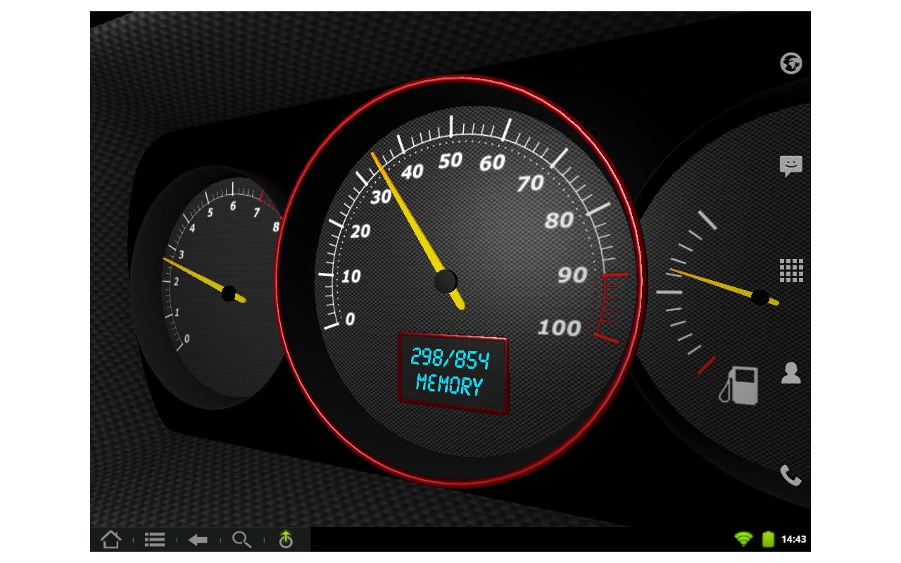 3d Speedometer Live Wallpaper Android Apps On Google - Android Bergerak Keren 3d , HD Wallpaper & Backgrounds