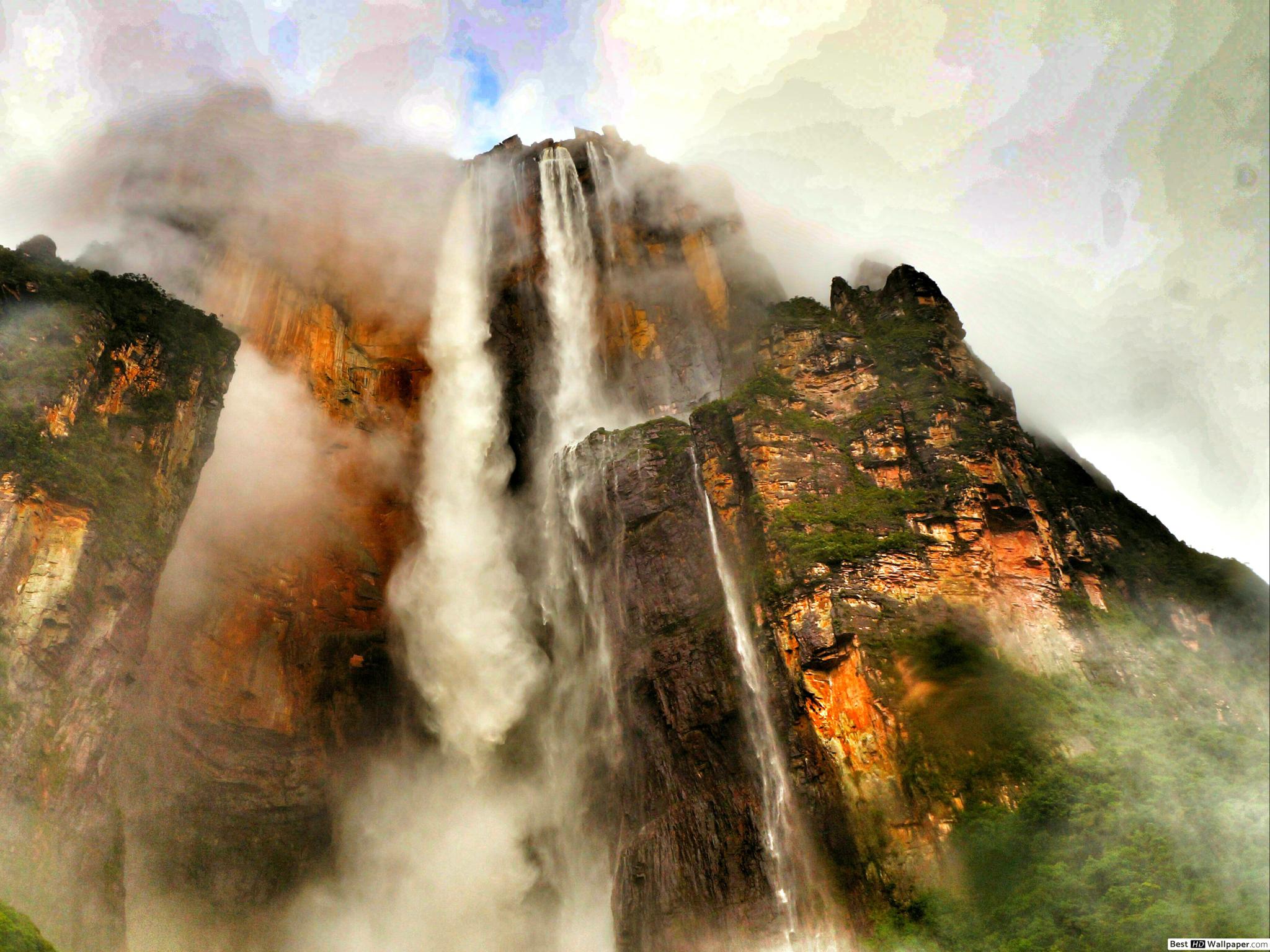 Angel Falls , HD Wallpaper & Backgrounds