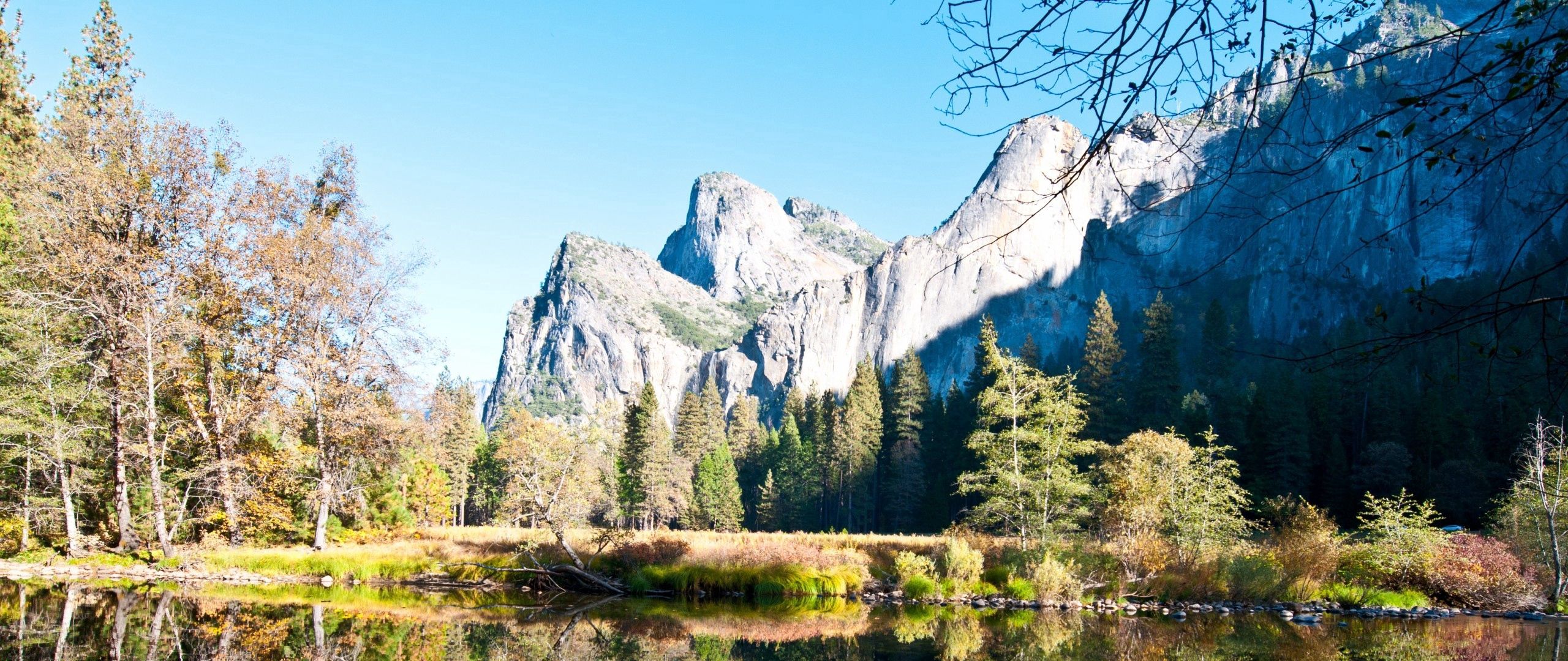 Wallpaper Mountains, Reflection, Top - Yosemite National Park , HD Wallpaper & Backgrounds