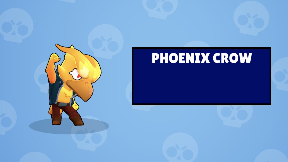 Brawl Stars Crow Wallpapers, Top Wallpapers, Images - Phoenix Crow Brawl Stars , HD Wallpaper & Backgrounds
