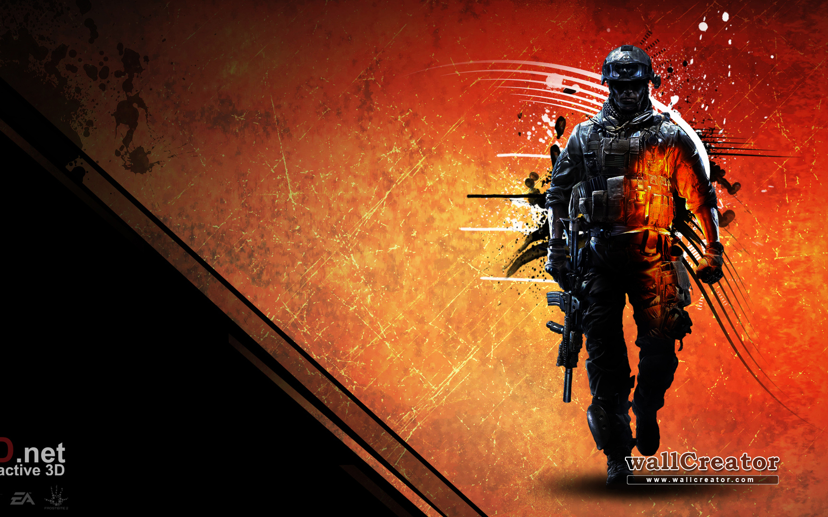 Bf3 Wall - Action Film , HD Wallpaper & Backgrounds