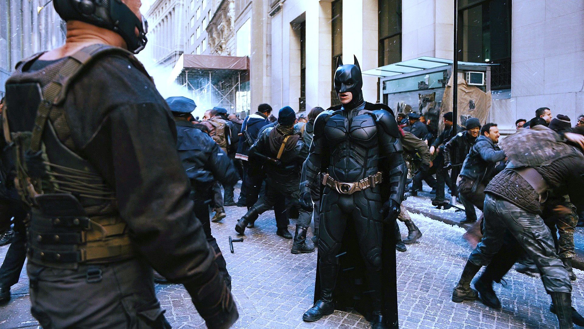 Free Download The Dark Knight Rises Wallpaper Id - Batman The Dark Knight Rises Fight , HD Wallpaper & Backgrounds