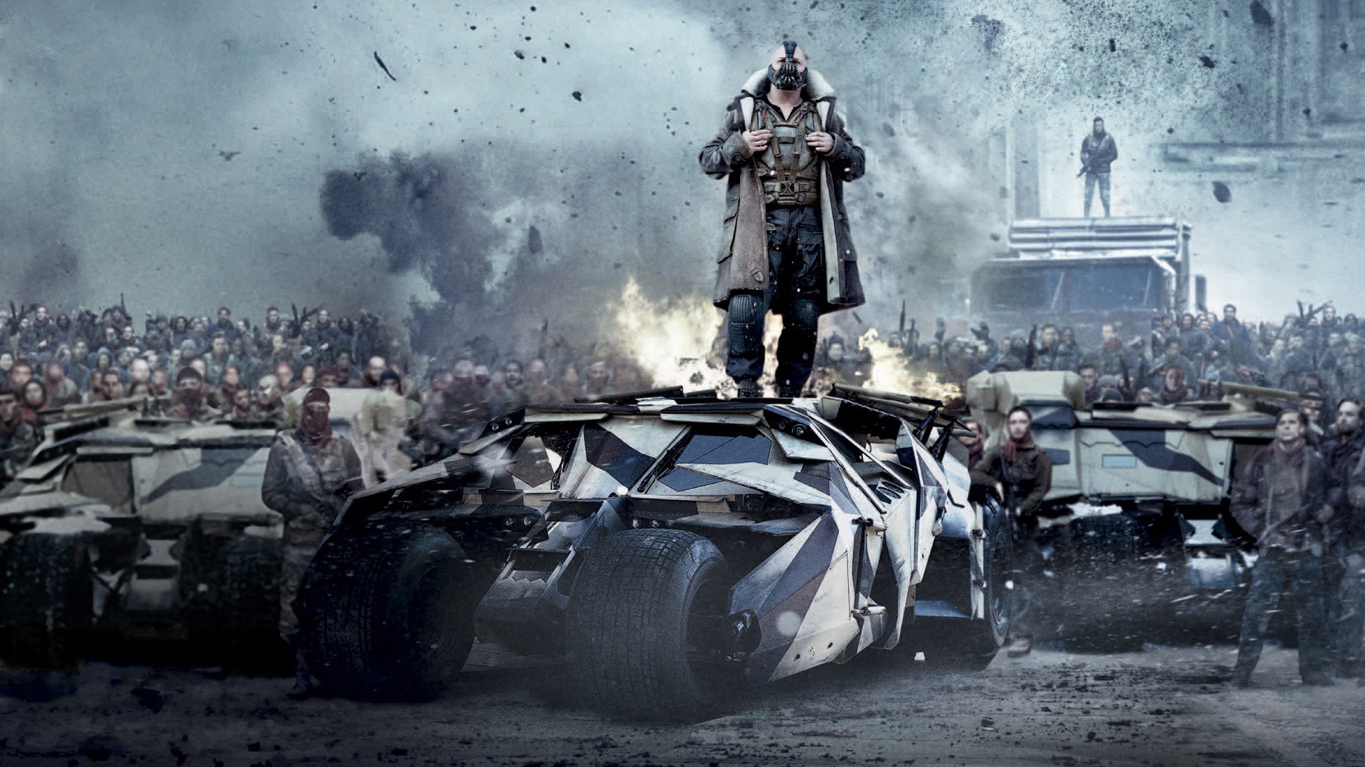 Bane The Dark Knight Rises Wallpaper 3880 - Dark Knight Rises Tank , HD Wallpaper & Backgrounds
