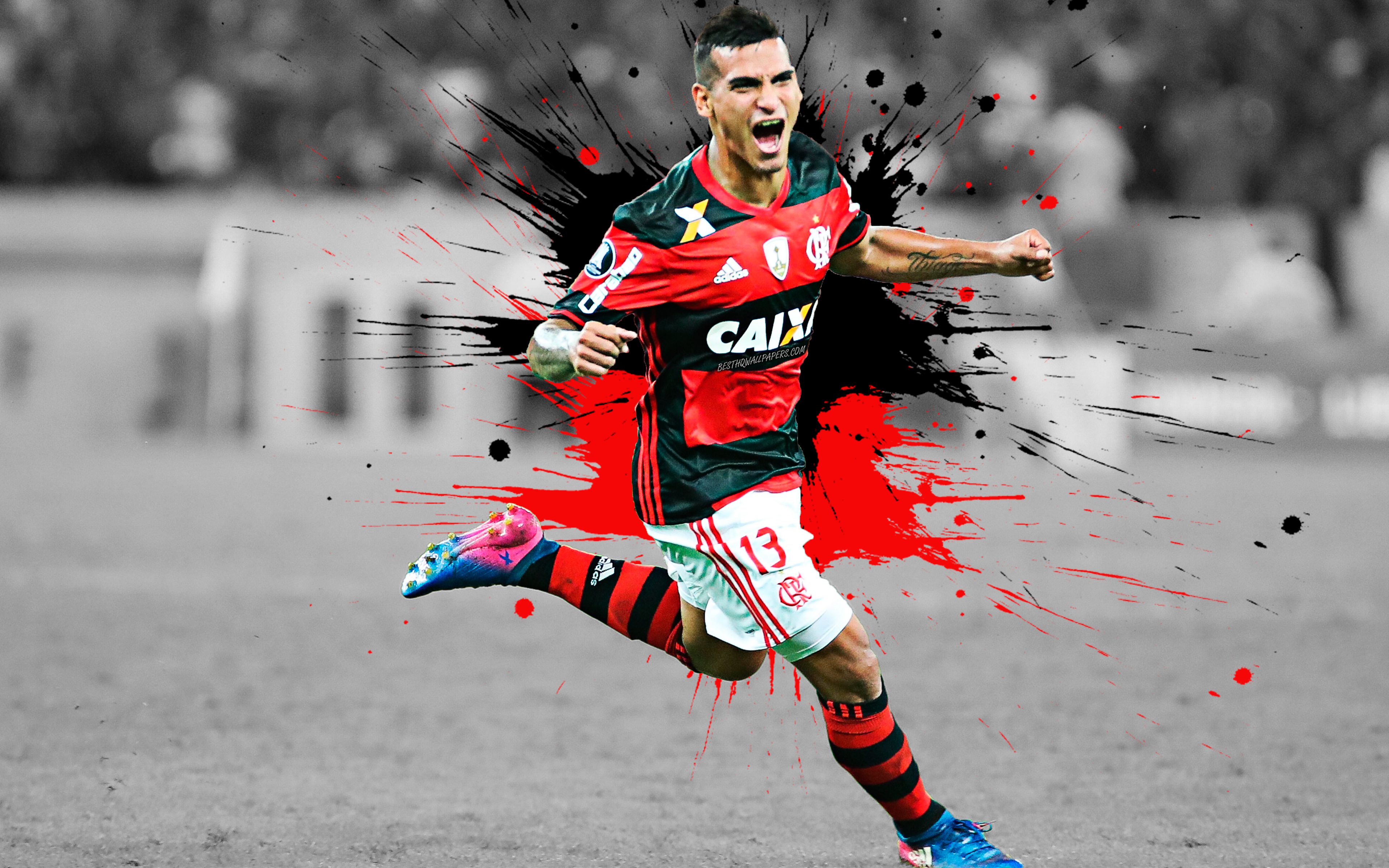 Miguel Trauco, 4k, Flamengo Fc, Clube De Regatas Do - Miguel Trauco , HD Wallpaper & Backgrounds