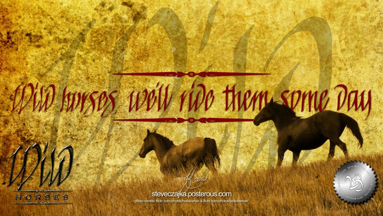 Wild Horses Wallpaperwild Horses Was A Significant - G&g , HD Wallpaper & Backgrounds