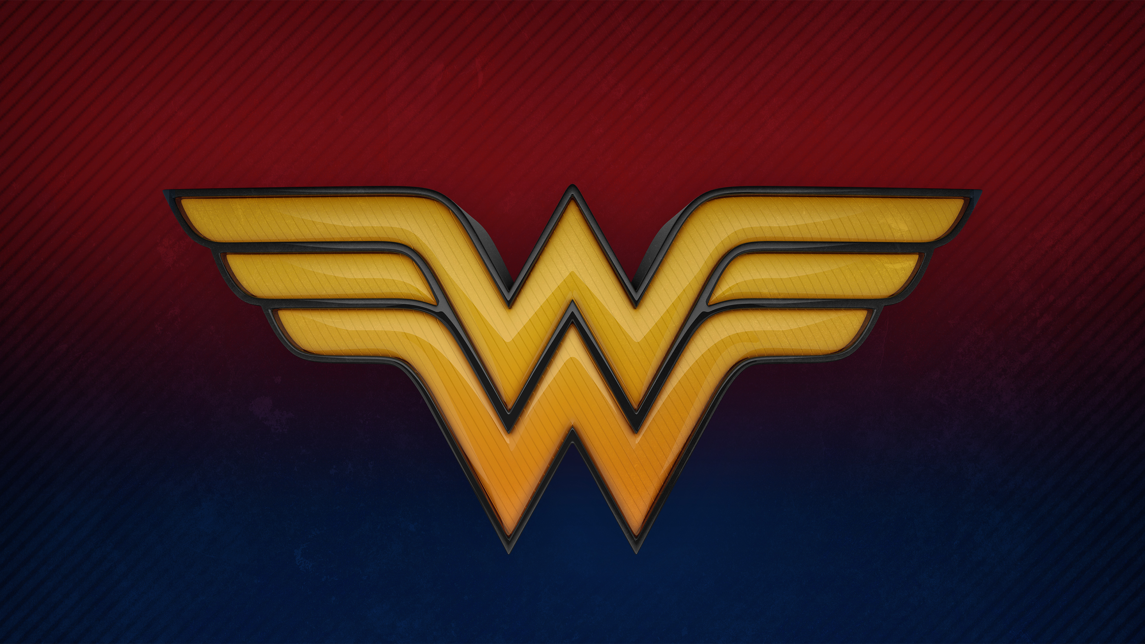 Wonder Woman 3d Logo 4k Wallpapers - Dc Comics Wonder Woman Logo , HD Wallpaper & Backgrounds