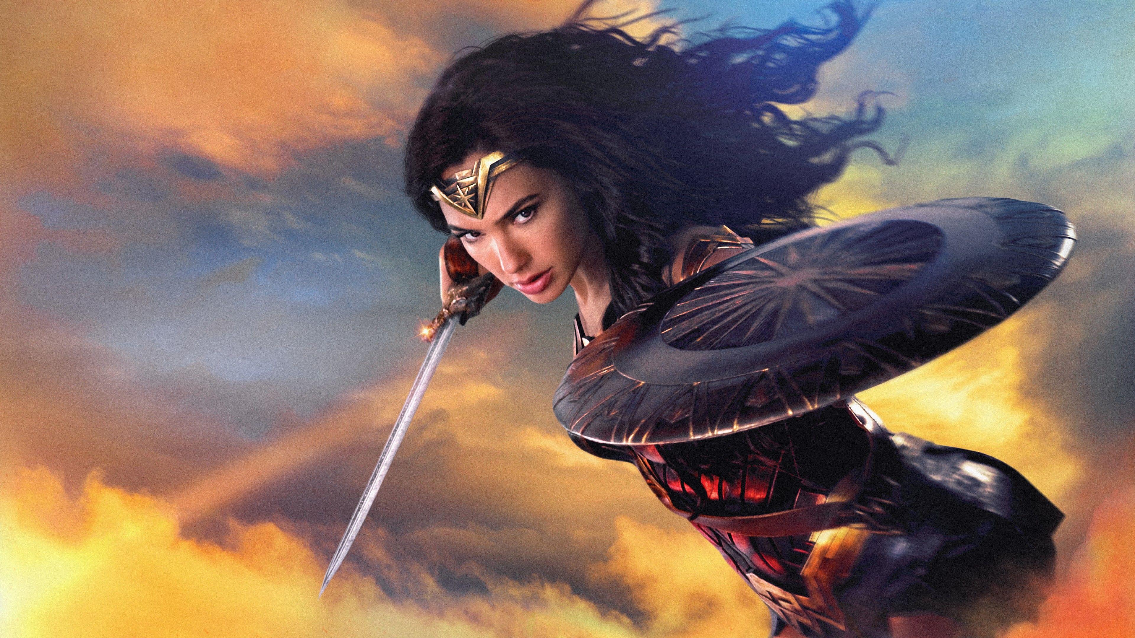 Beautiful Gal Gadot Wallpaper Hd - Wonder Woman Wallpaper Hd , HD Wallpaper & Backgrounds