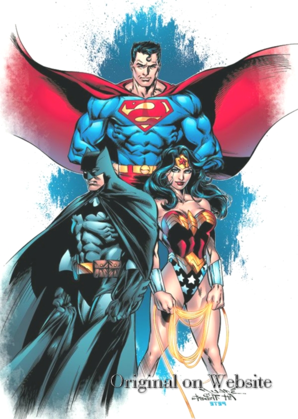 Iphone Wallpaper Quotes Dc Trio Superman Wonderwoman - Superman , HD Wallpaper & Backgrounds