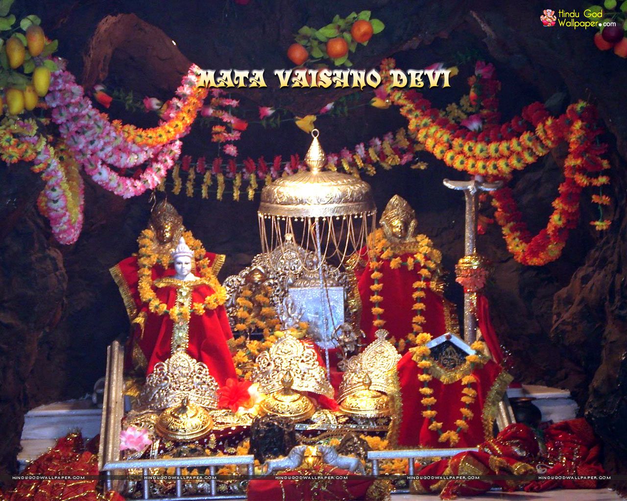 Mata Vaishno Devi Pindi Wallpaper Free Download - Maa Vaishno Devi , HD Wallpaper & Backgrounds