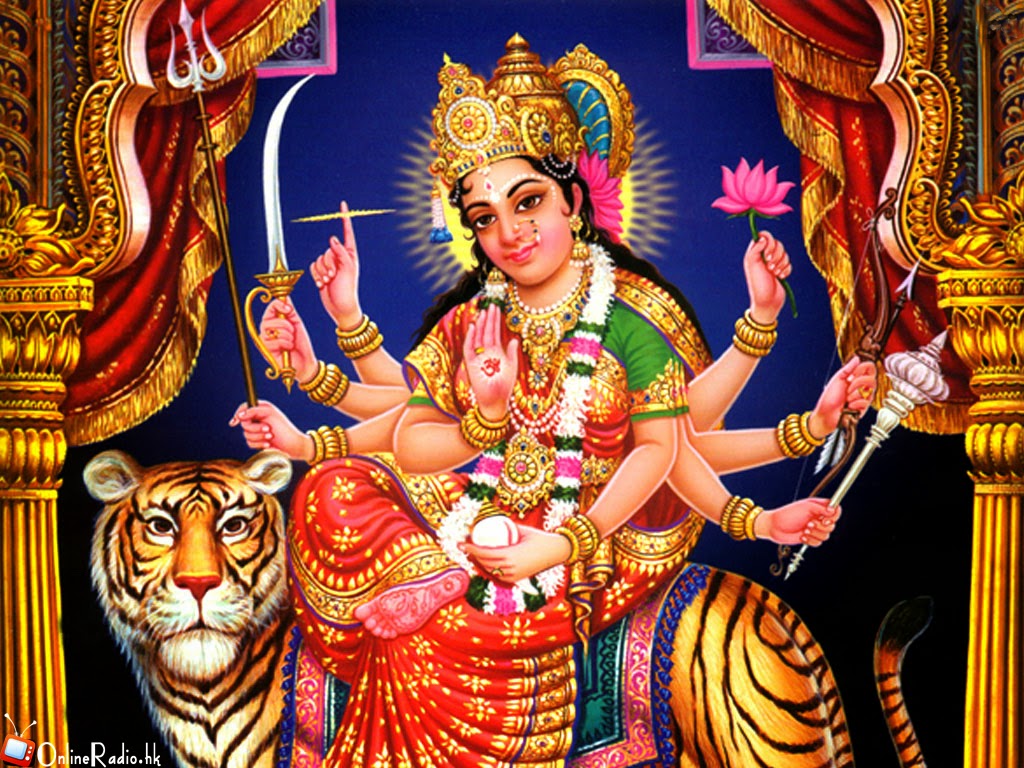 Mata Vaishno Devi Hd Wallpapers - Maa Durga , HD Wallpaper & Backgrounds