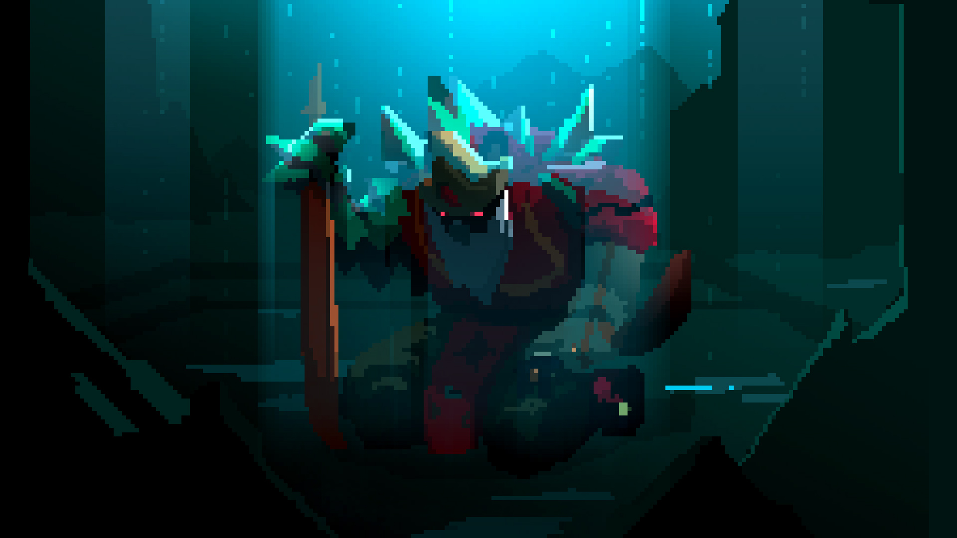 Card 3 Of 5artwork - Hyper Light Drifter King , HD Wallpaper & Backgrounds