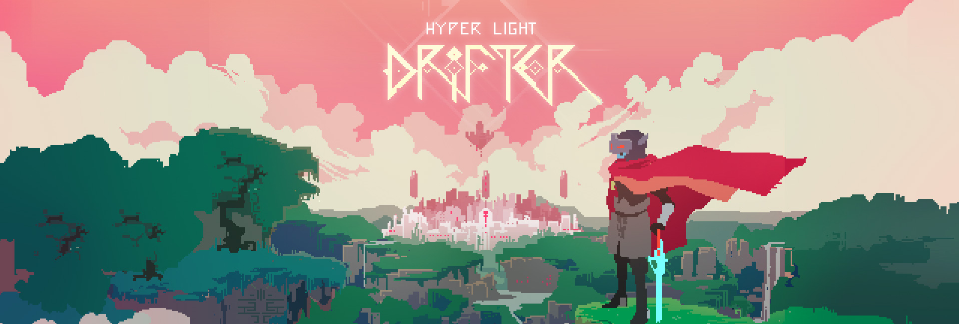 Hyper Light Drifter - Indie Game Hyper Light Drifter , HD Wallpaper & Backgrounds