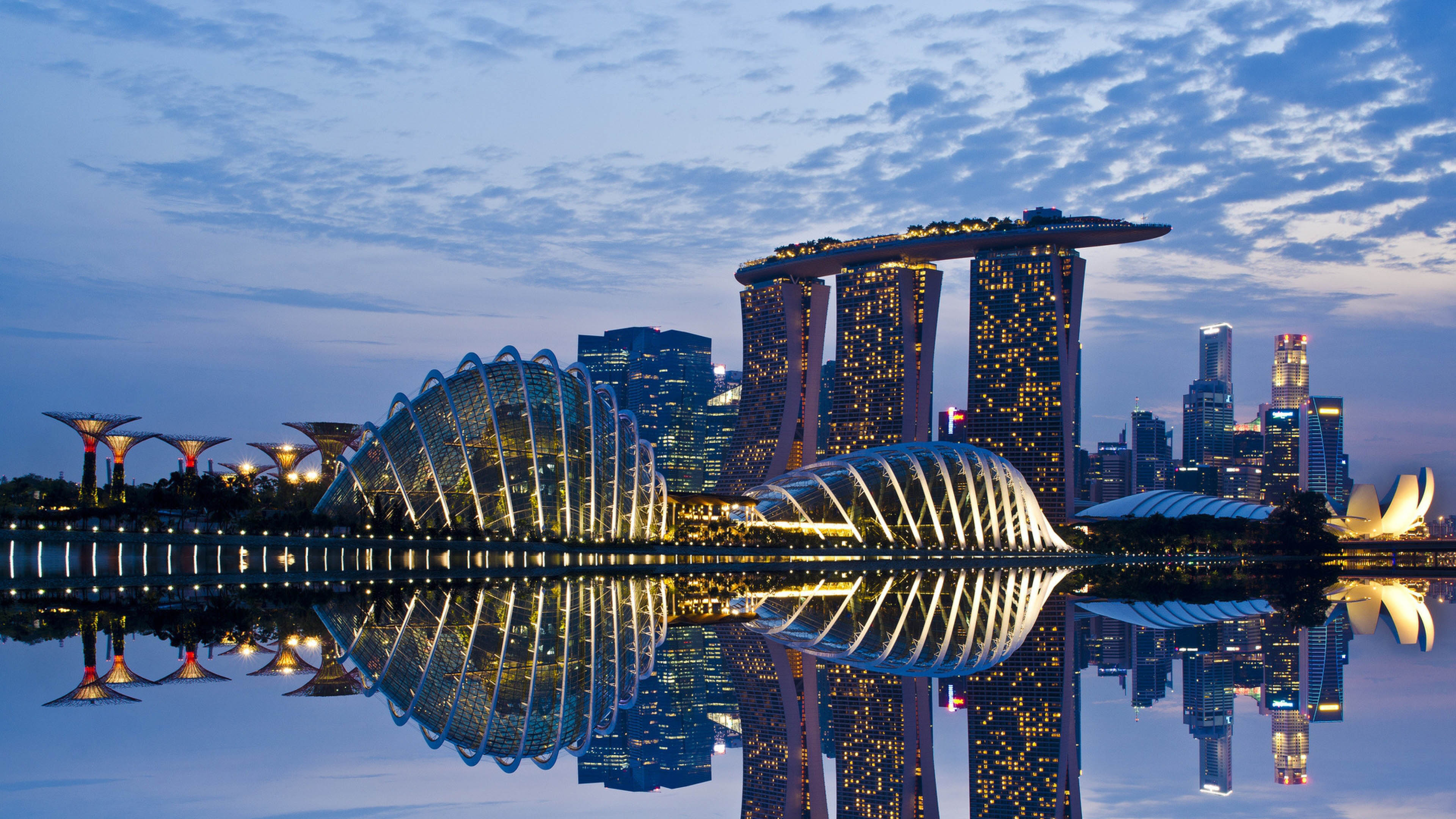 Singapore Buildings Wallpaper Hd - Singapore Hd , HD Wallpaper & Backgrounds