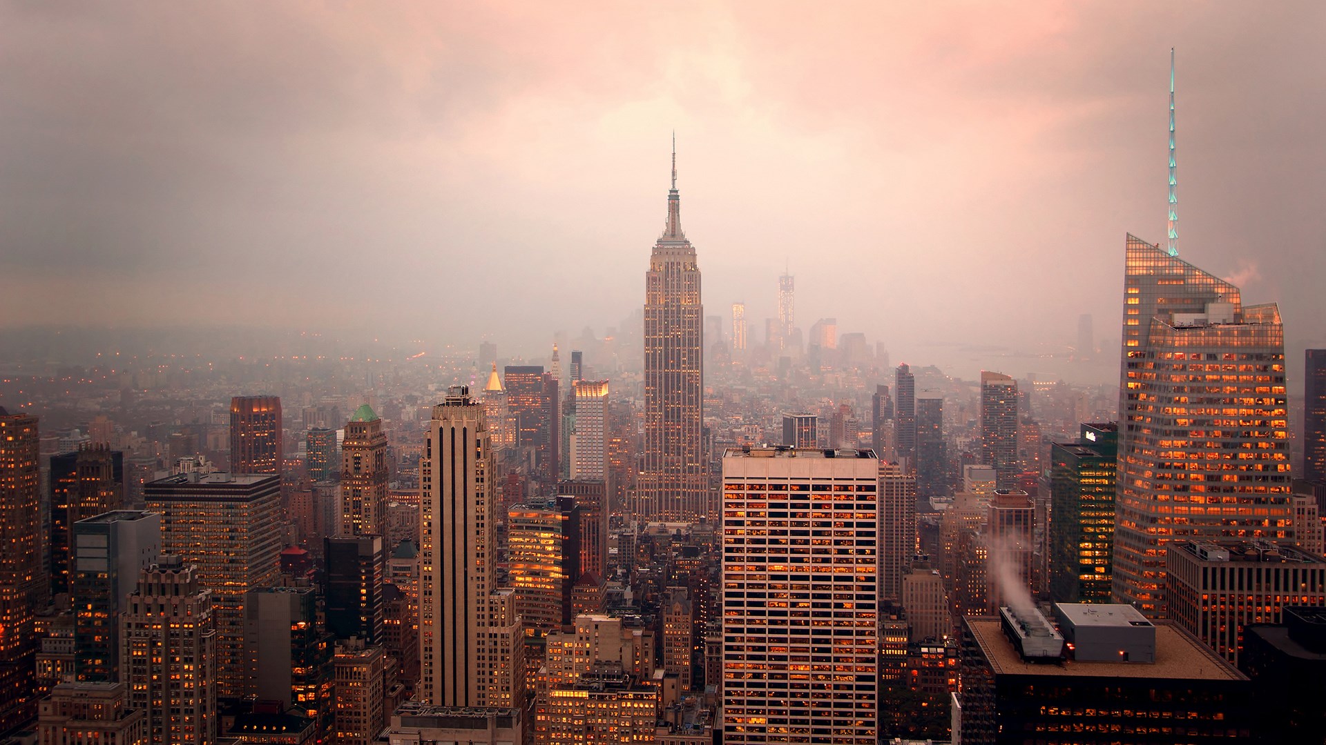 Majestic Skyscrapers Of New York - New York City , HD Wallpaper & Backgrounds