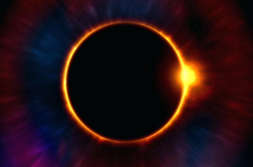 Pokemon Sun And Moon Wallpaper Iphone Free Photo Background - Nasa Eclipse Photos 2017 , HD Wallpaper & Backgrounds