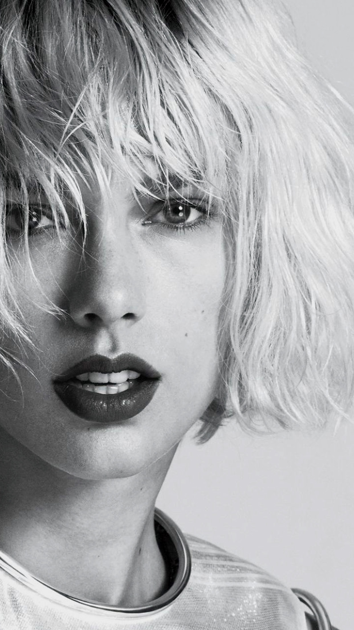 Hi63 Taylor Swift Bw Dark Face Singer - Taylor Swift Wallpaper Iphone , HD Wallpaper & Backgrounds