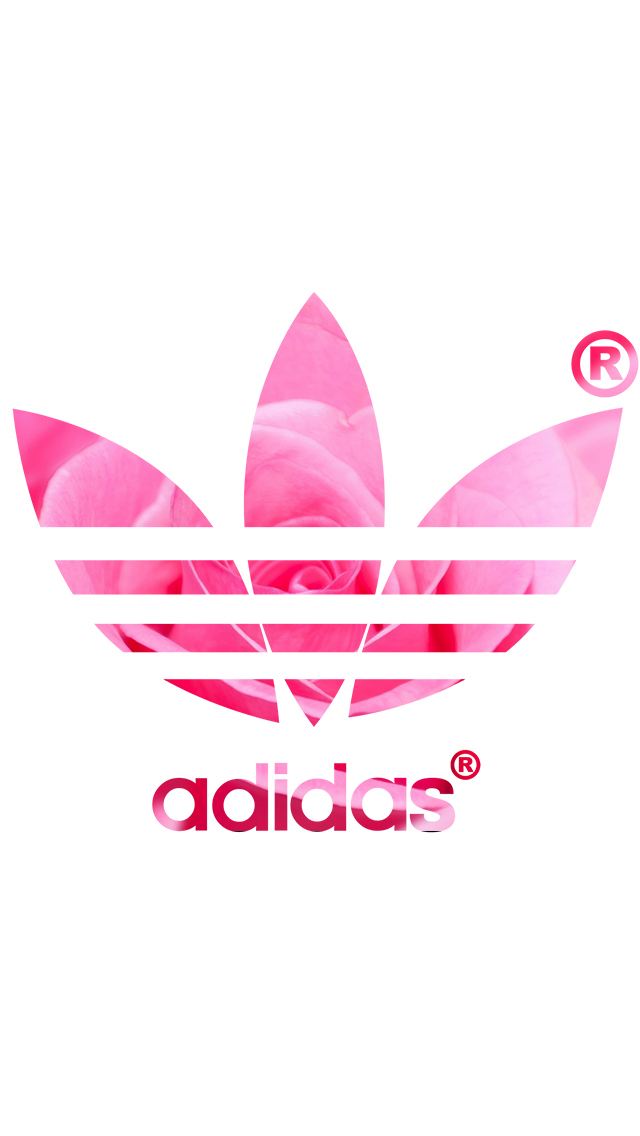 Fashion Inspiration › - Hot Pink Adidas Logo , HD Wallpaper & Backgrounds
