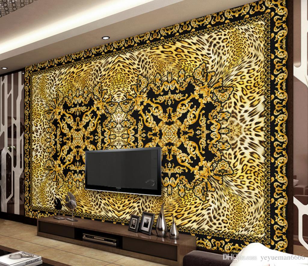 Customize European Luxury Retro Wallpaper For Walls - Papel Pintado De Lujo , HD Wallpaper & Backgrounds