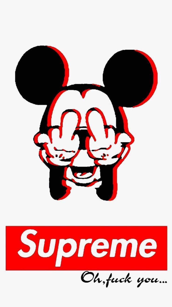 Iphone X Wallpaper Bape Inspirational Bape Wallpaper - Mickey Mouse Fuck You , HD Wallpaper & Backgrounds