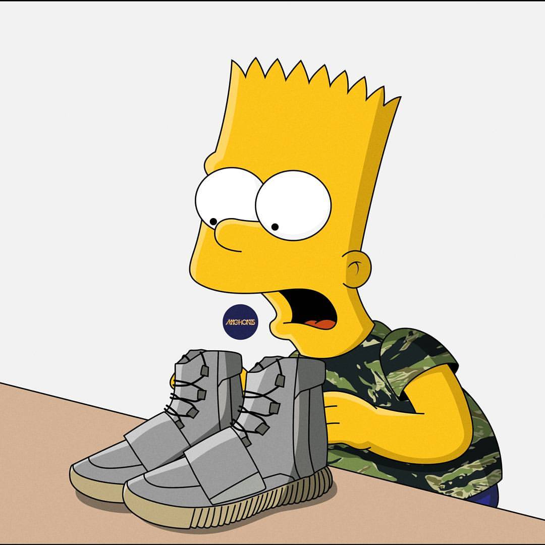 Bart Simpson Hypebeast , HD Wallpaper & Backgrounds