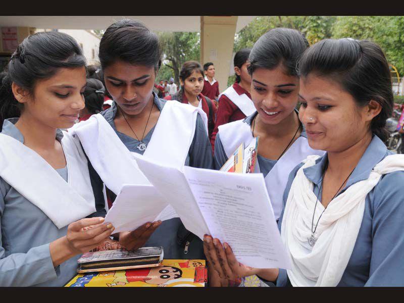 Students Appear For 10 2 Exams Of Punjab School Education - Govt Multipurpose Senior Secondary School Patiala , HD Wallpaper & Backgrounds