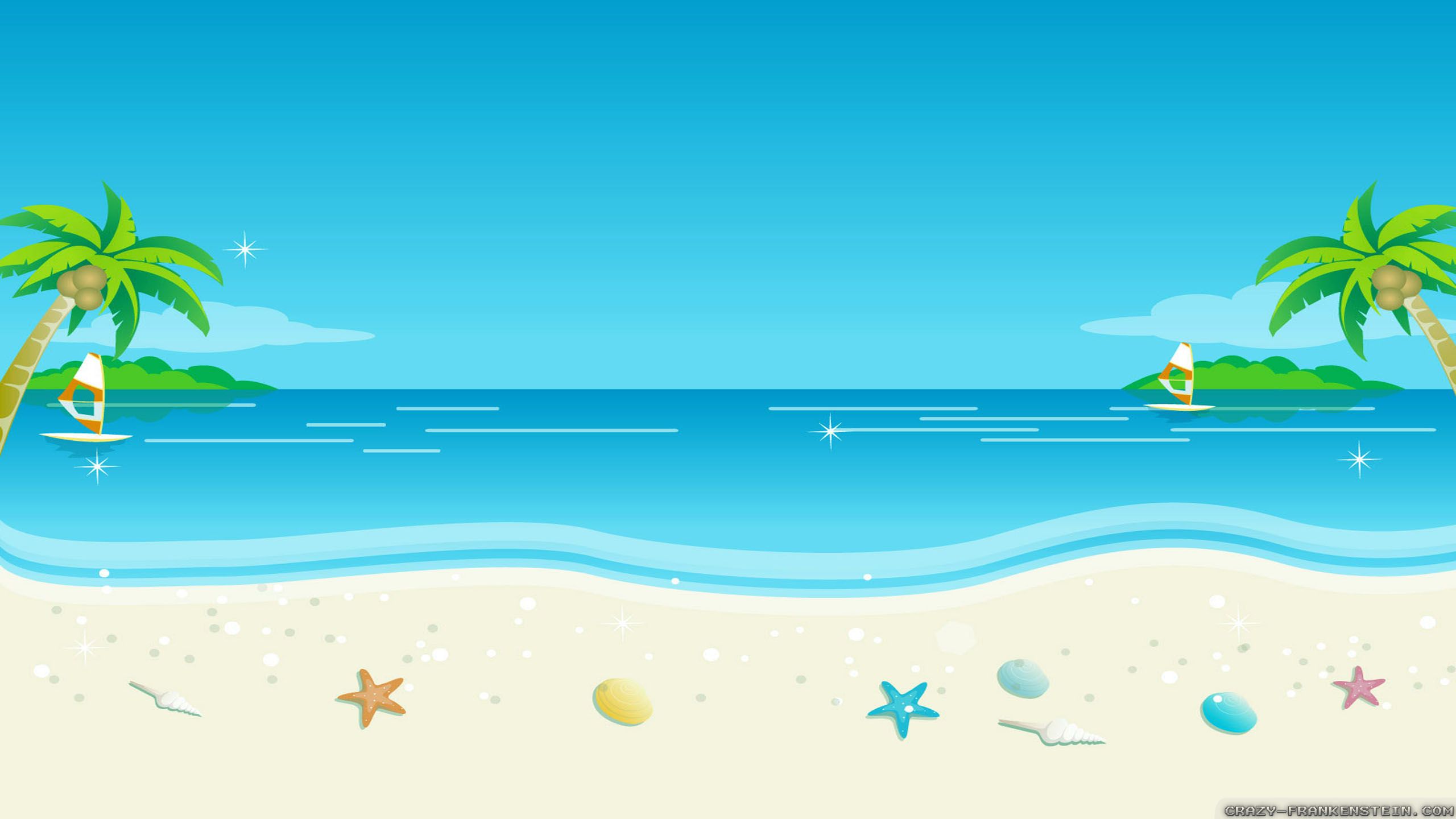 Cute - Beach , HD Wallpaper & Backgrounds