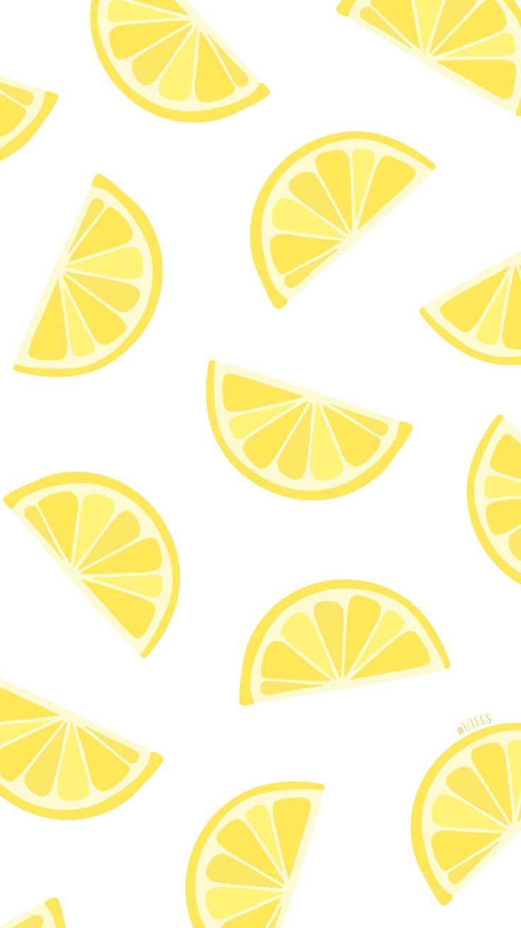 Lemon Love Iphone Backgrounds I Summer Phone Screensavers - Cute Background Summer , HD Wallpaper & Backgrounds
