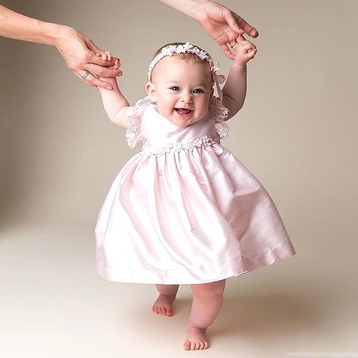 Baby Girl Wallpaper Baby Girl Wallpaper Iphone - Cute Baby In Dress , HD Wallpaper & Backgrounds