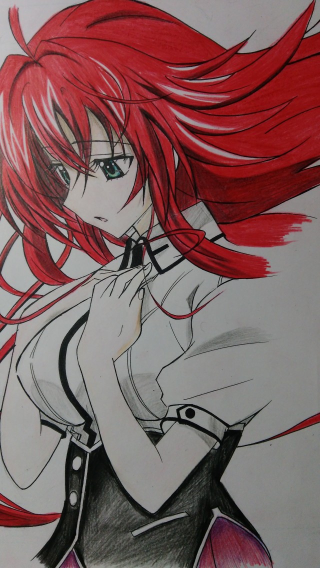 Download Rias Gremory Married, Rias Gremory Mal Wallpaper - Rias Gremory , HD Wallpaper & Backgrounds